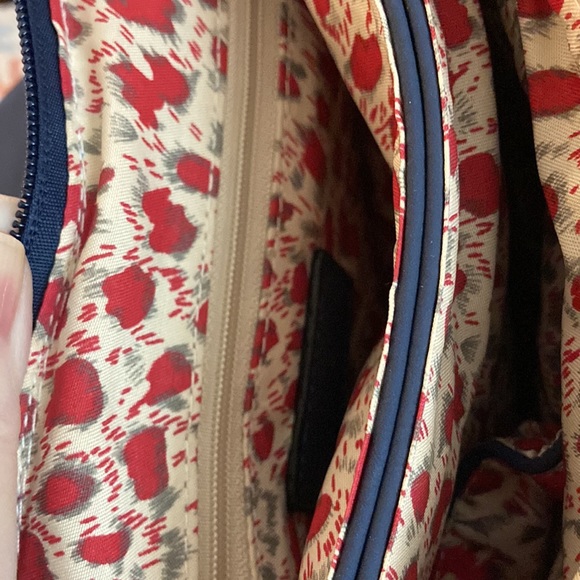 ⭐️ 4x's Host Pick ⭐️ NWOT - Susen Shiny Gold Bow Blue Crossbody Adjustable Strap - Picture 11 of 14